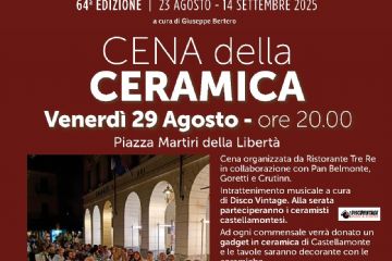 Venerdì 29 agosto - ore 20:00  Piazza Martiri della Libertà