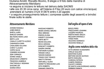 Domenica 24 agosto 2025 a Filia. frazione di Castellamonte
